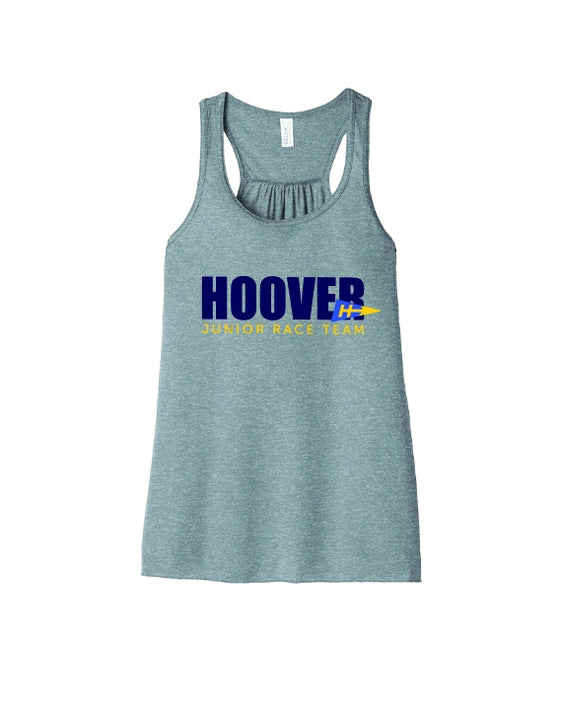 Hoover Sailing Club - BELLA+CANVAS Women’s Flowy Racerback Tank