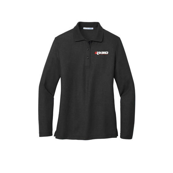 Rabid Customs - Ladies Silk Touch™ Long Sleeve Polo