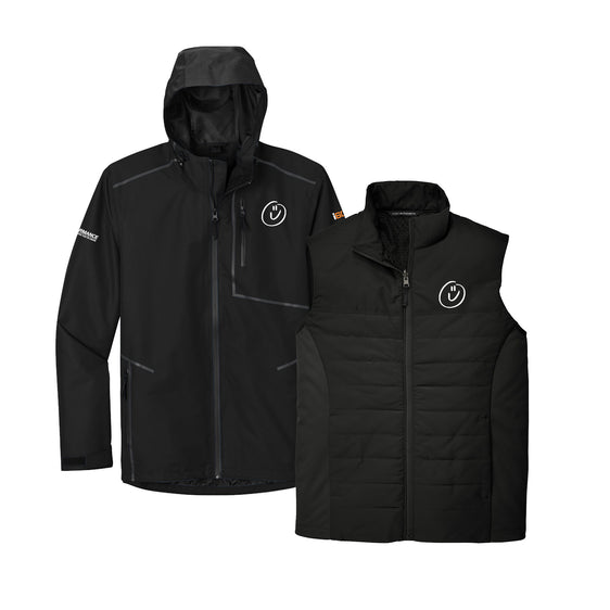 Performance Georgesville - Collective Tech Outer Shell Jacket & Collective Insulated Vest