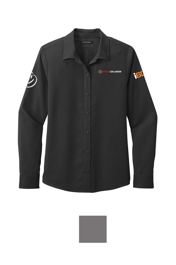 Direct Collision - Port Authority Ladies Long Sleeve Performance Staff Shirt