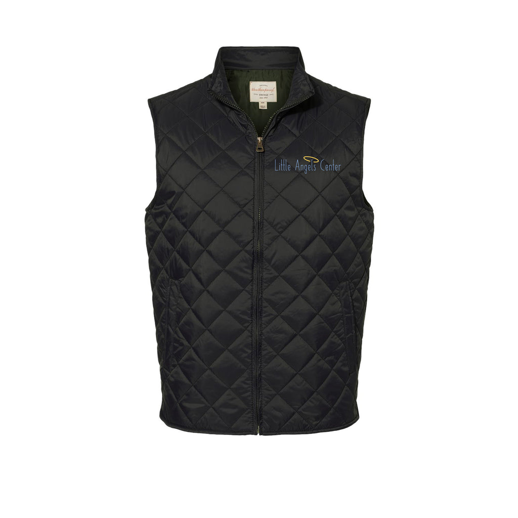 Little Angels - Vintage Diamond Quilted Vest