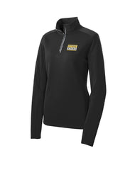 Ridgeview Middle School - Sport-Tek Ladies Sport-Wick® Textured 1/4-Zip Pullover