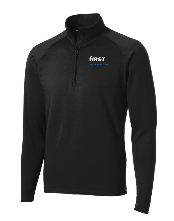 First Financial - Sport-Tek Sport-Wick Stretch 1/2-Zip Pullover