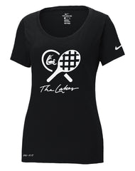 Lakes Golf & Country Club - Nike Dri-FIT Cotton/Poly Scoop Neck Tee