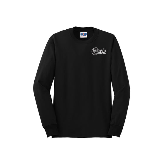 Creno's Pizza - Dri-Power® 50/50 Cotton/Poly Long Sleeve T-Shirt