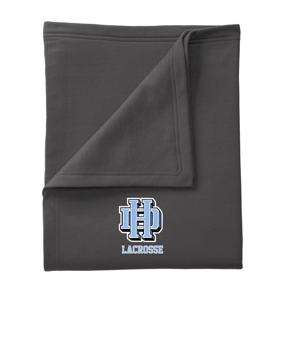 Hilliard Darby Lacrosse - Port & Company Oversized Core Fleece Sweatshirt Blanket