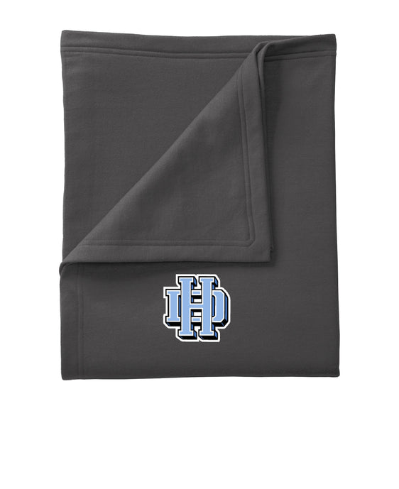 Hilliard Darby Lacrosse - Port & Company Oversized Core Fleece Sweatshirt Blanket