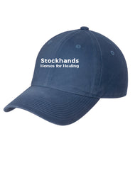 Stockhands Horses for Healing - Port Authority Spray Wash Cap - C811
