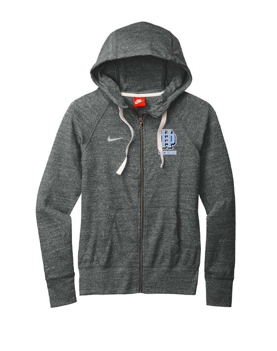 Hilliard Darby Lacrosse - Nike Ladies Gym Vintage Full-Zip Hoodie
