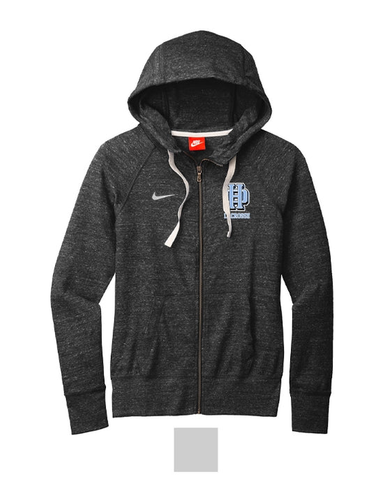Hilliard Darby Lacrosse - Nike Ladies Gym Vintage Full-Zip Hoodie