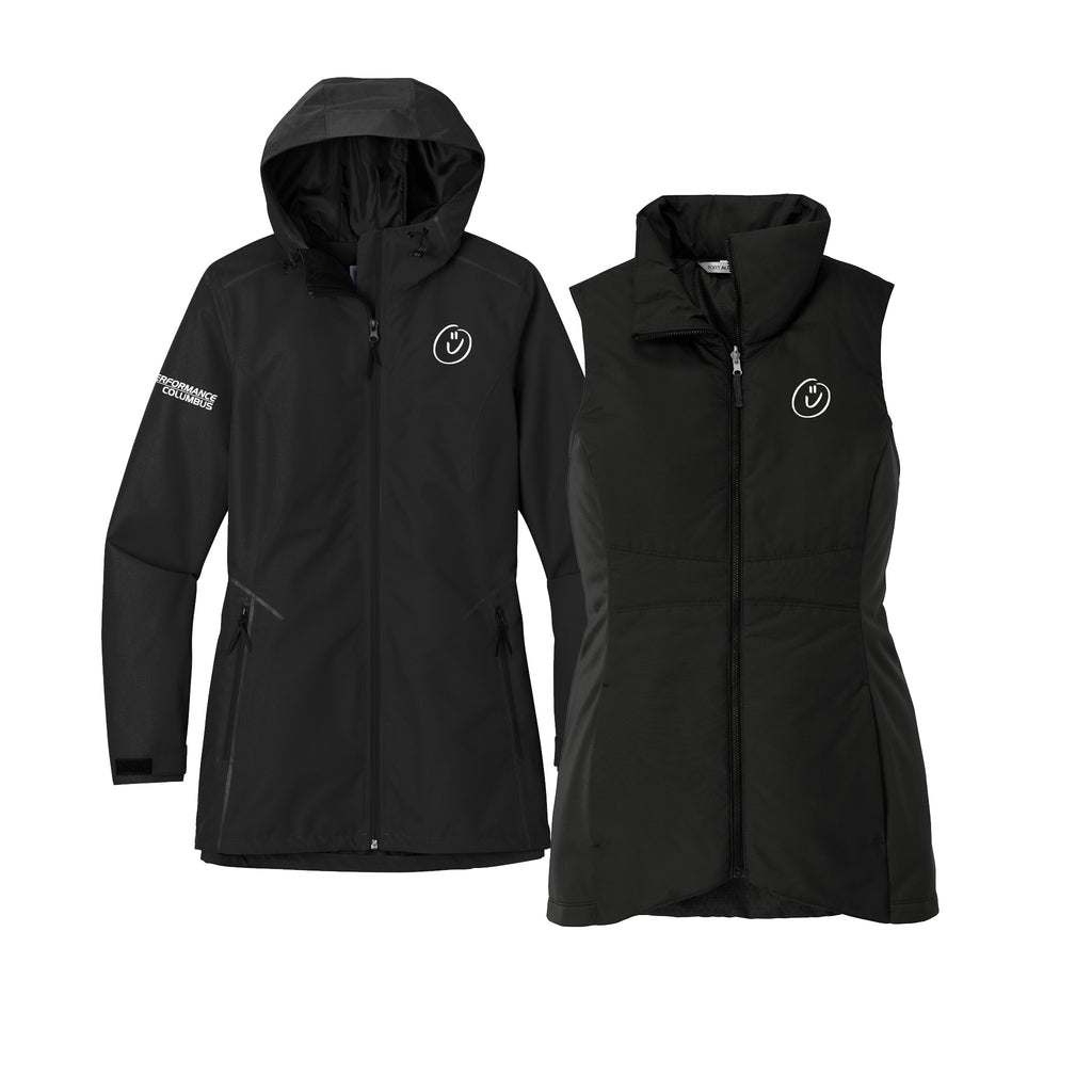 Performance Columbus - LADIES Collective Tech Outer Shell Jacket & Collective Insulated Vest