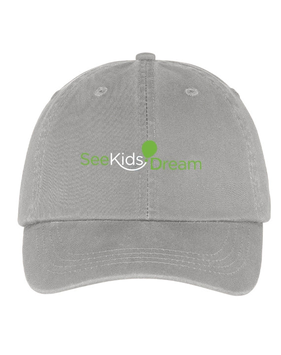 See Kids Dream - Port & Company Washed Twill Cap