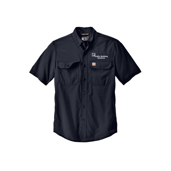 Dublin Building Systems Field Team - Carhartt Force® Solid Short Sleeve Shirt
