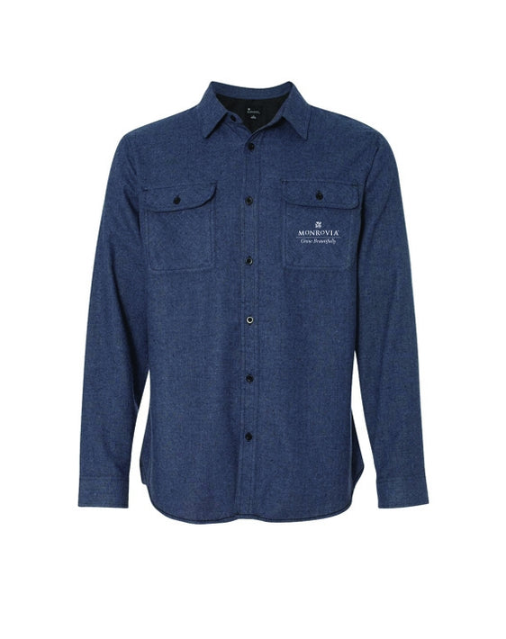 Monrovia - Long Sleeve Solid Flannel Shirt