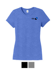 CCL - District Womens Perfect Tri Tee