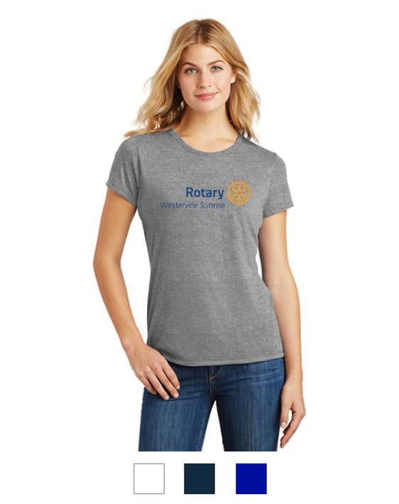 Westerville Sunrise Rotary - District Womens Perfect Tri Tee