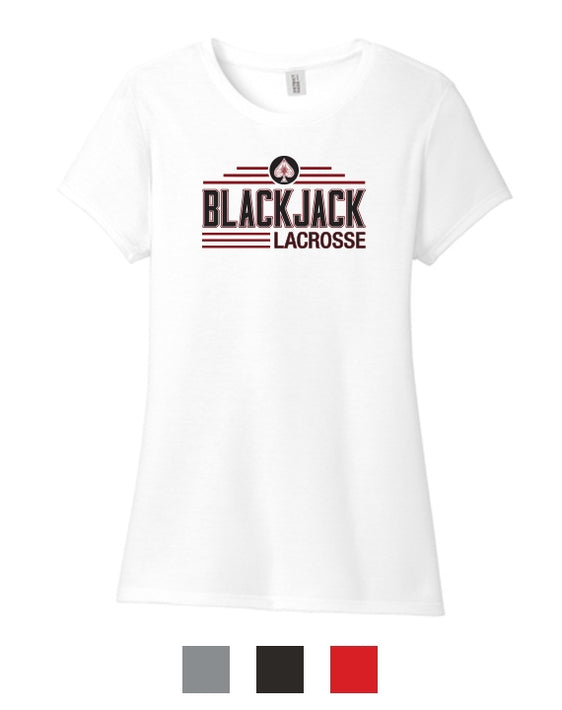 Blackjack Elite Lacrosse - District Womens Perfect Tri Tee