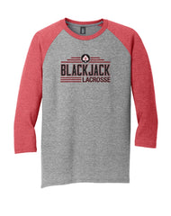 Blackjack Elite Lacrosse - Perfect Tri 3/4-Sleeve Raglan
