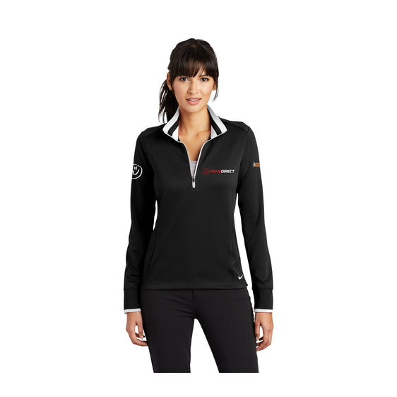 Performance Onboarding - Nike Golf Ladies Dri-FIT 1/2 Zip Cover-Up