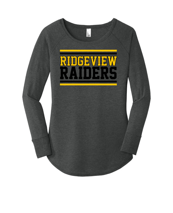 Ridgeview Middle School - District Women’s Perfect Tri Long Sleeve Tunic Tee