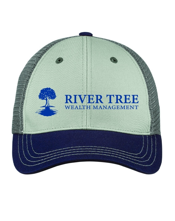 River Tree Wealth Management - District Tri-Tone Mesh Back Cap