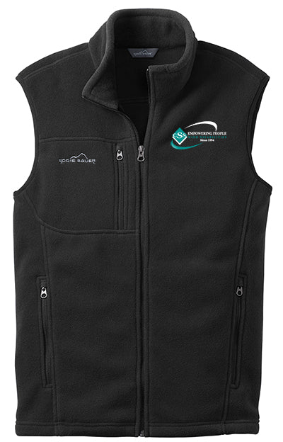 ENNOY　PROFESSIONAL FLEECE VEST BLACK　L eb204_black_flat_front_060912-