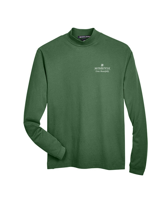 Monrovia - Sueded Cotton Jersey Mock Turtleneck