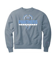 Hilliard Darby Lacrosse - Champion Reverse Weave Garment-Dyed Crewneck Sweatshirt