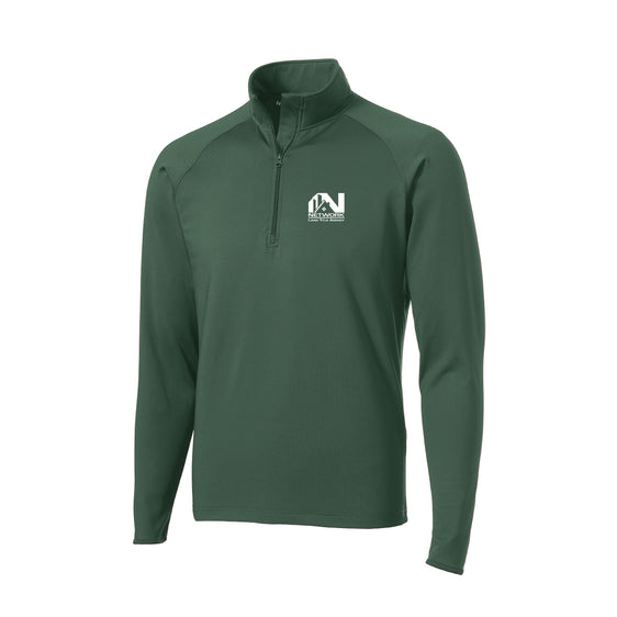 Network Land Title - Sport-Tek Sport-Wick Stretch 1/2-Zip Pullover