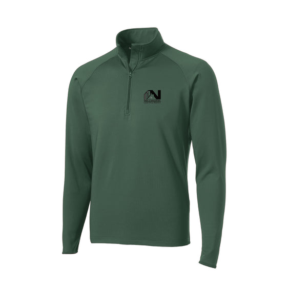 Network Land Title - Sport-Tek Sport-Wick Stretch 1/2-Zip Pullover