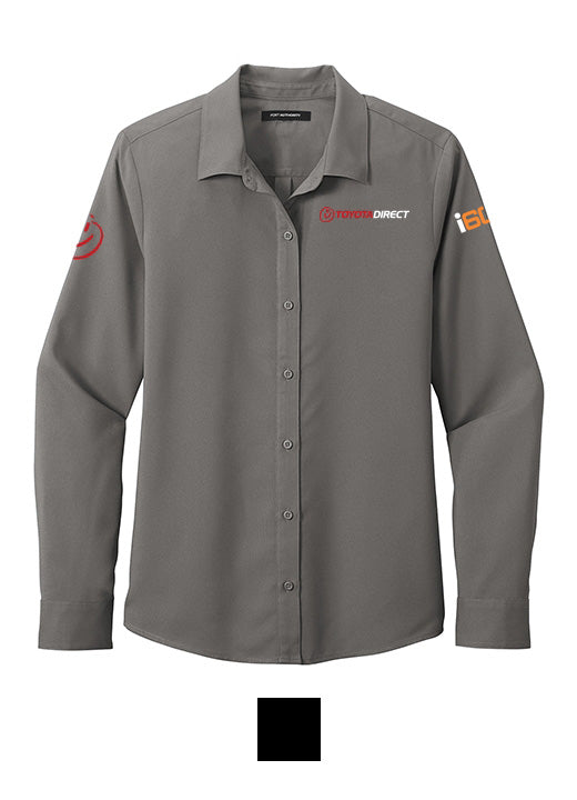 Toyota Direct - Port Authority Ladies Long Sleeve Performance Staff Shirt