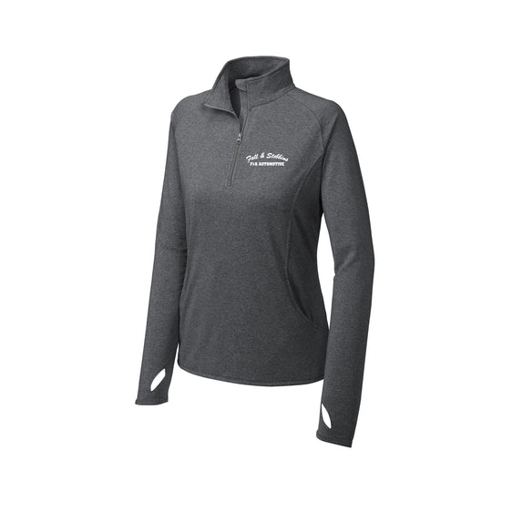 F&S Automotive - Sport-Tek® Ladies Sport-Wick® Stretch 1/2-Zip Pullover