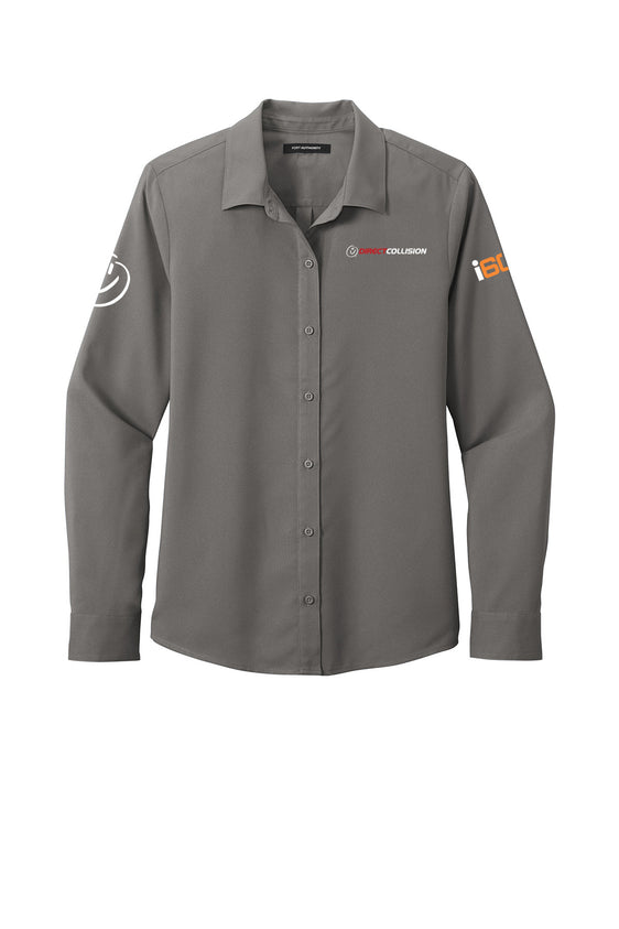 Direct Collision - Port Authority Ladies Long Sleeve Performance Staff Shirt