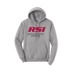 Renier Construction - Port & Company® Tall Core Fleece Pullover Hooded Sweatshirt