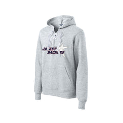Jacket Backers - Sport-Tek® Lace Up Pullover Hooded Sweatshirt