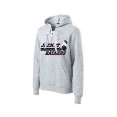 Jacket Backers - Sport-Tek® Lace Up Pullover Hooded Sweatshirt