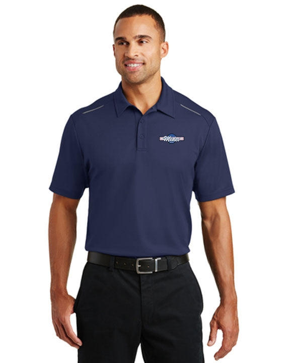 Shop N' Save - Port Authority Pinpoint Mesh Polo