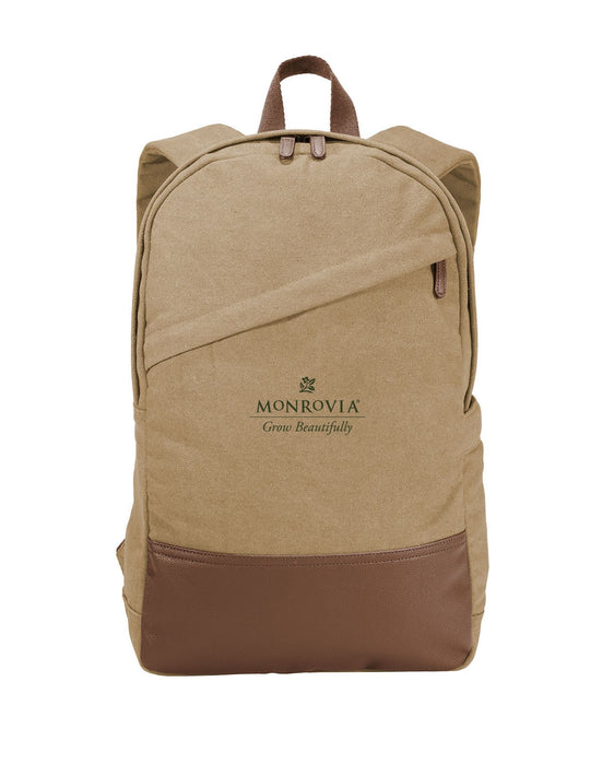 Monrovia - Cotton Canvas Backpack