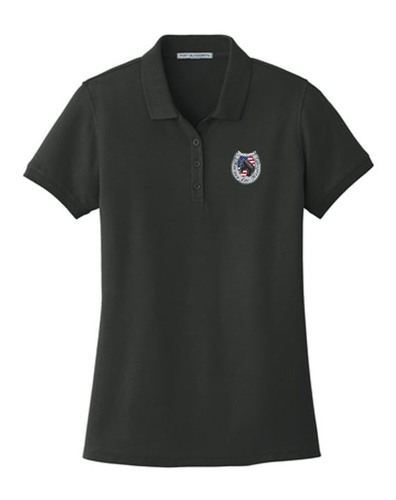 Stockhands Horses For Healing - Port Authority Ladies Core Classic Pique Polo