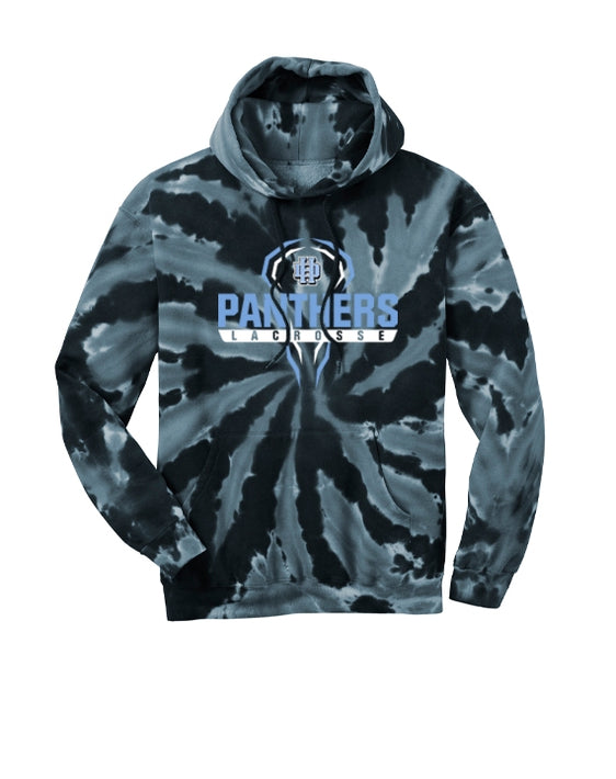 Hilliard Darby Lacrosse - Port & Company Tie-Dye Pullover Hooded Sweatshirt