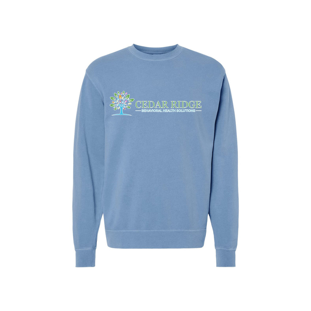 Cedar Ridge - Independent Trading Co. - Midweight Pigment-Dyed Crewneck Sweatshirt