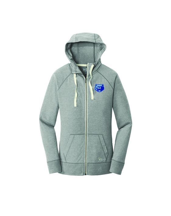 Olentangy Berlin High School - New Era Ladies Sueded Cotton Blend Full-Zip Hoodie