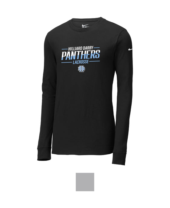 Hilliard Darby Lacrosse - Men's Nike Core Cotton Long Sleeve Tee