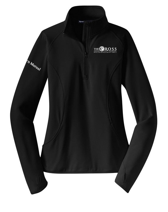 The Cross Wealth Management - Ladies Half-Zip Pullover