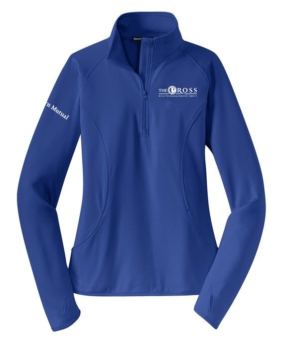 The Cross Wealth Management - Ladies Half-Zip Pullover