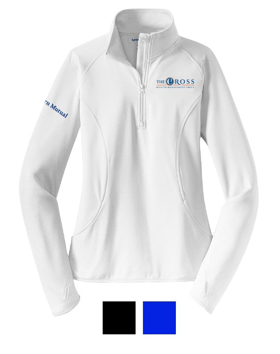 The Cross Wealth Management - Ladies Half-Zip Pullover
