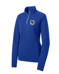 Stockhands Horses for Healing - Ladies Textured 1/4-Zip Pullover