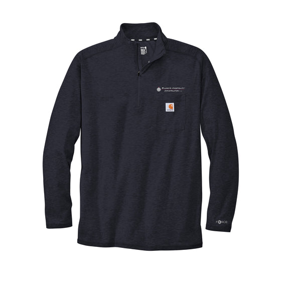 Buckeye Hospitality - Carhartt Force® 1/4-Zip Long Sleeve T-Shirt