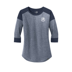 Perry County Services - New Era® Ladies Heritage Blend 3/4-Sleeve Baseball Raglan Tee