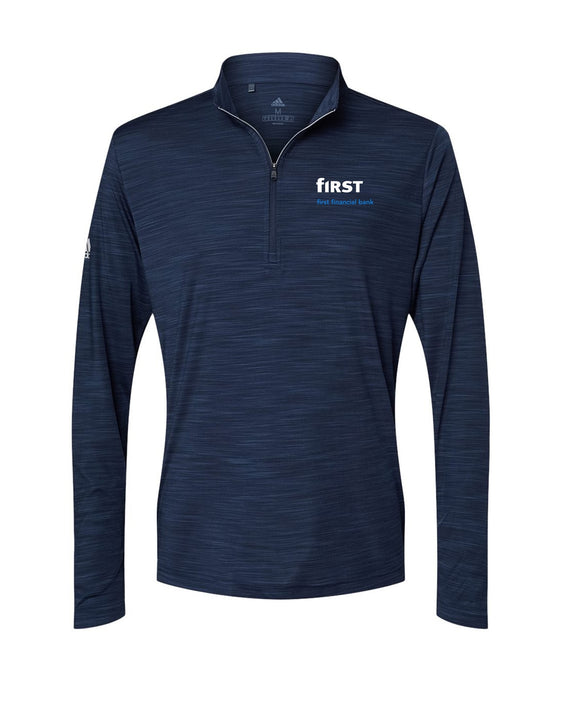 First Financial - Adidas Lightweight Mlange Quarter-Zip Pullover